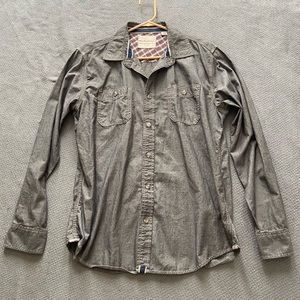 Weatherproof - Men's long-sleeve button down, L